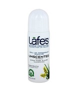 Lafe&#39;s 24-Hour Protection Roll On Deodorant Unscented with Witch Hazel &amp;... - $8.99