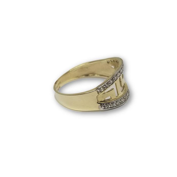 10k versace ring