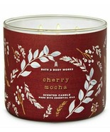 Bath &amp; Body Works CHERRY MOCHA 3 Wick Scented Candle 14.5 oz New Fast Sh... - $22.28