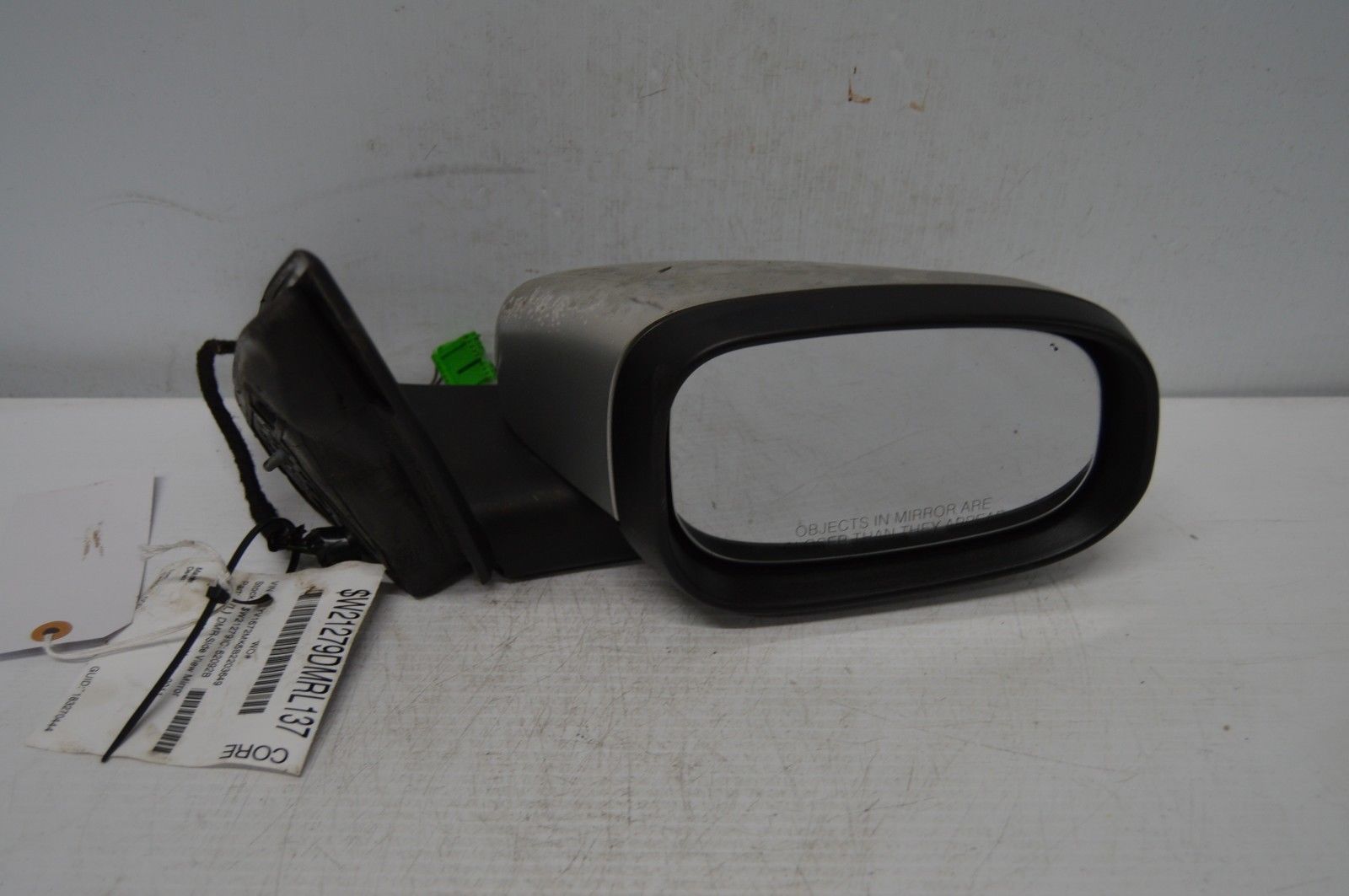 2007-2011 VOLVO V50 S40 REAR VIEW DRIVER SIDE MIRROR LEFT SILVER OEM ...