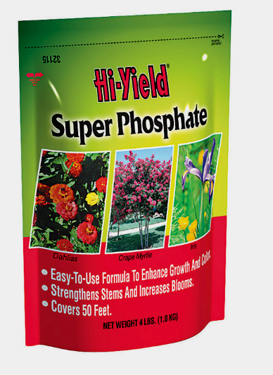 Hi-Yield SUPER PHOSPHATE 4 lb Granules 0-18-0 Analysis Easy To Use Outdoor 32115
