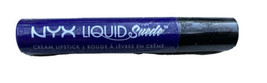 NYX Cosmetics Liquid Suede Cream Lipstick LSCL 17 Jet-Set Blue New Sealed - $8.00