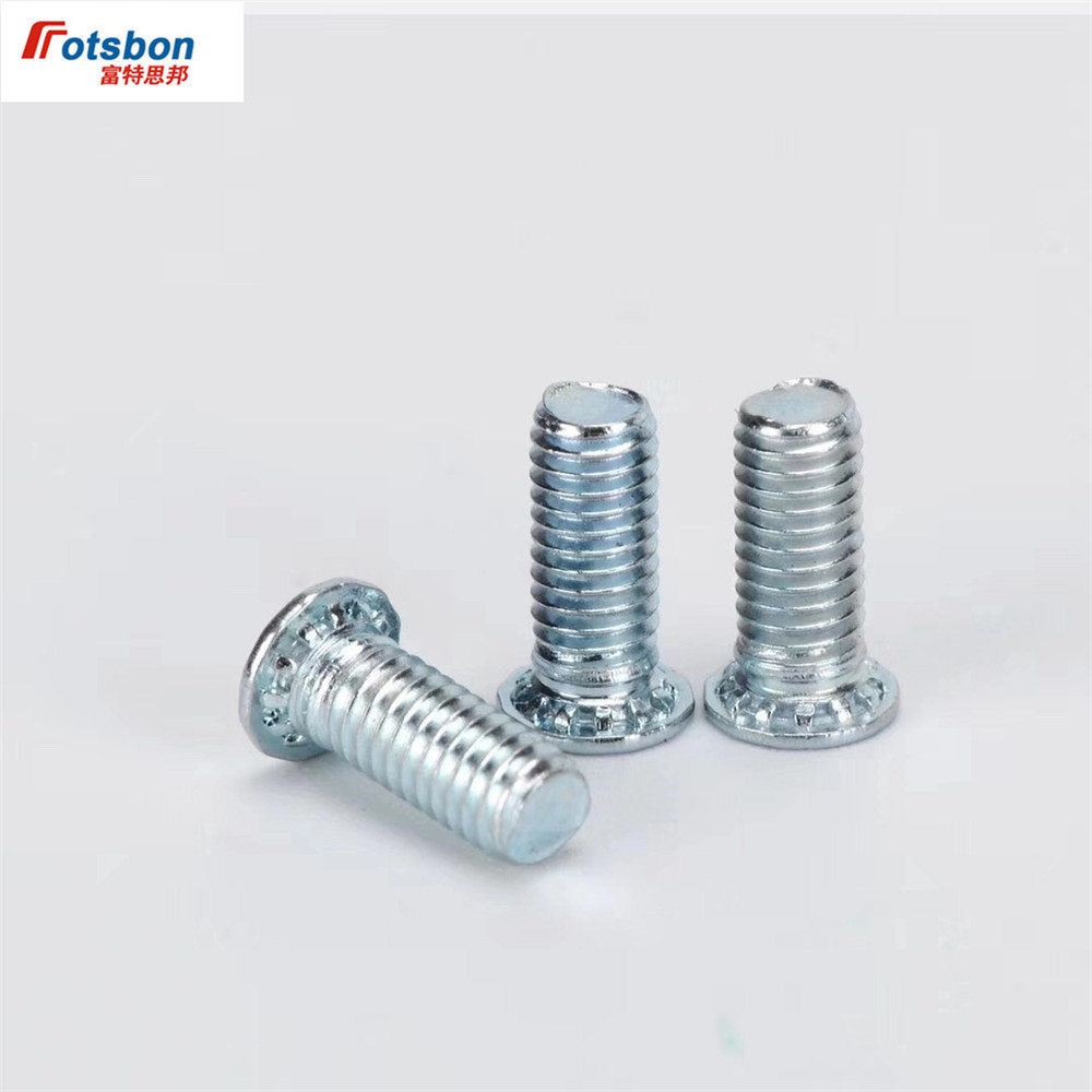 1000 FH-M2.5-18 Round Head Studs Blind Screws Protruding Platen Stud ...