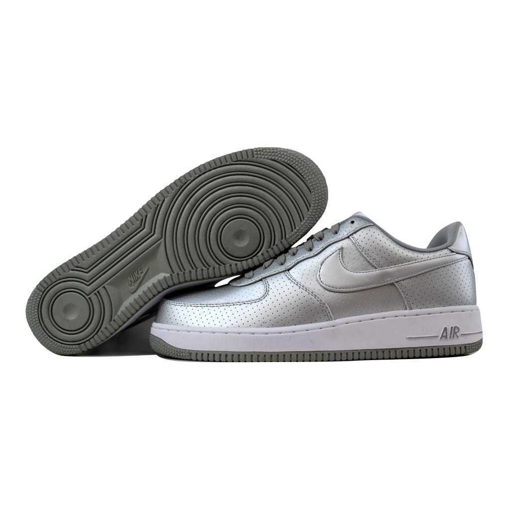 Nike Air Force 1 07 LV8 Low Men's Size 10.5 Metallic Silver White 718152 013 884497883298 | eBay Nike Air Force 1 07 LV8 Low Men's Size 10.5 Metallic Silver White 718152 013 884497883298 | eBay
