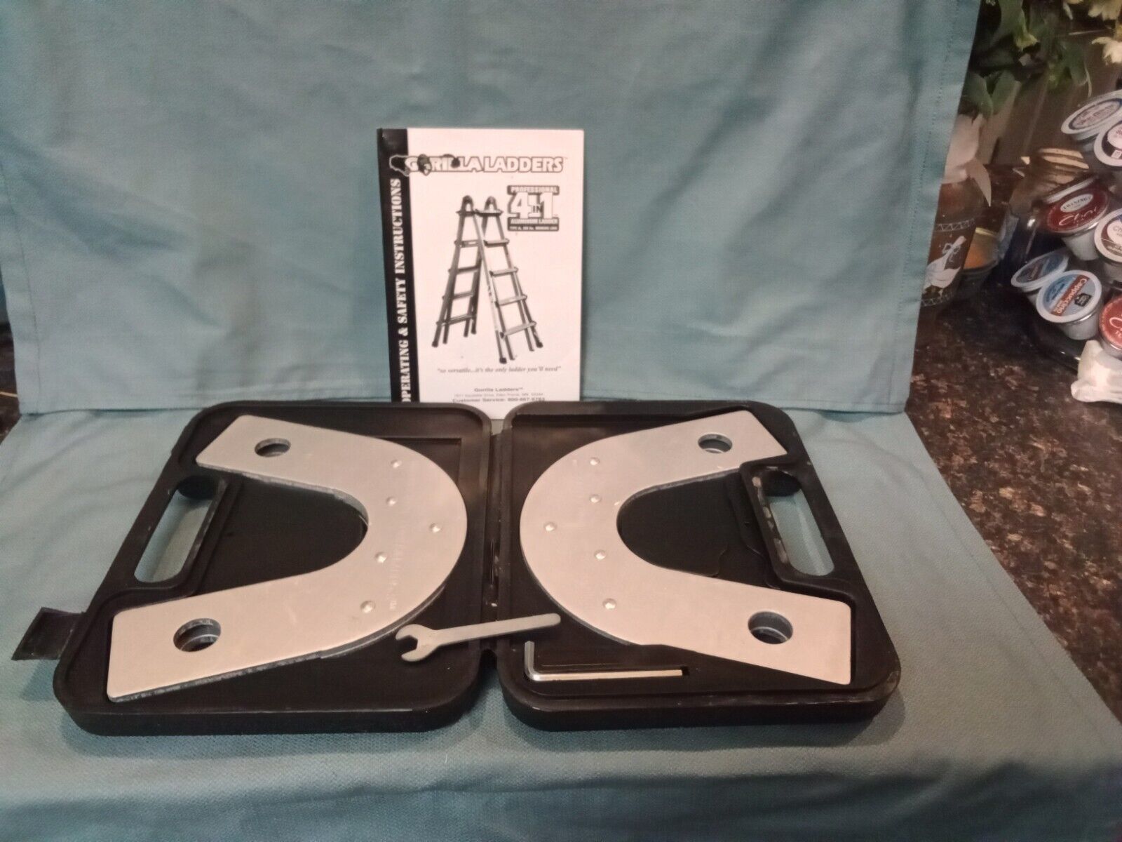 GORILLA 4in1 Aluminum Ladder Static Safety Hinge Kit /Scaffold