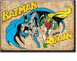 New Batman and Robin Decorative Metal Refrigerator Magnet - $3.47
