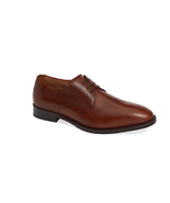 Vince Camuto COGNAC Hasper Plain Toe Derby Shoes, US 11 - $58.80