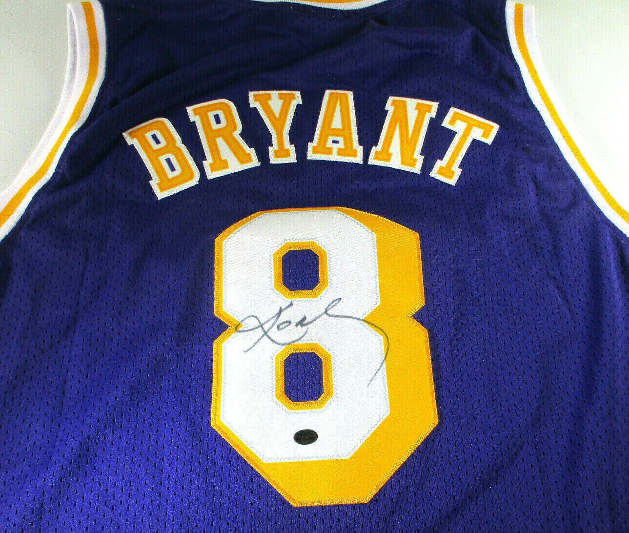 kobe bryant autographed jersey