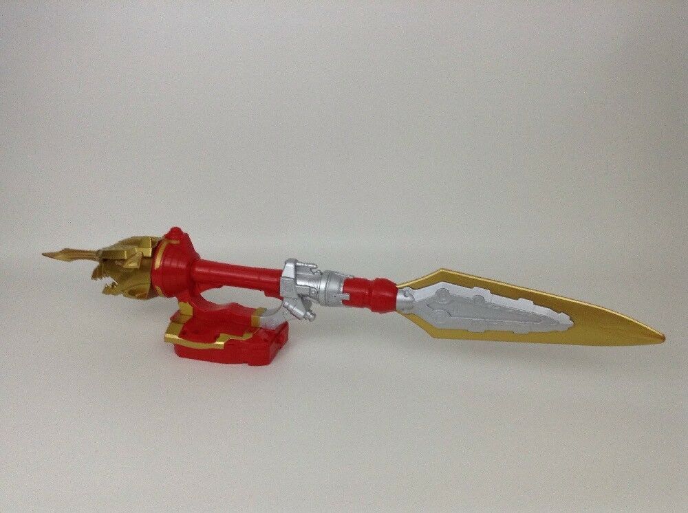 Power Rangers Megaforce Spinning Deluxe Ultra Dragon Sword Bandai with ...