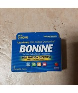 Bonine for Motion Sickness Chewable Tablets, Raspberry Flavor 8 Ct NIB E... - $8.99