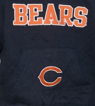 NFL License Chicago Bears 3T Dark Blue Hooded Sweat Shirt image 1