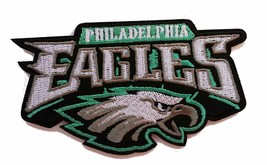 Philadelphia Eagles Super Bowl NFL Football Embroidered Iron on Patch 4.5" x 2.5 - $5.87