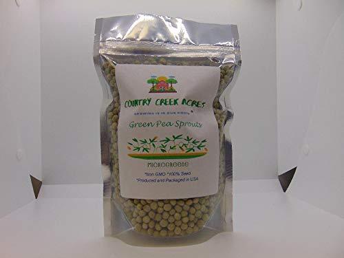 Green Pea Sprouting Seed, Non GMO - 6 oz - Country Creek Brand - Green Peas for