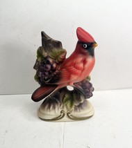 Vintage Red Cardinal Cermaic Figure “6 Vey Nice - $27.70