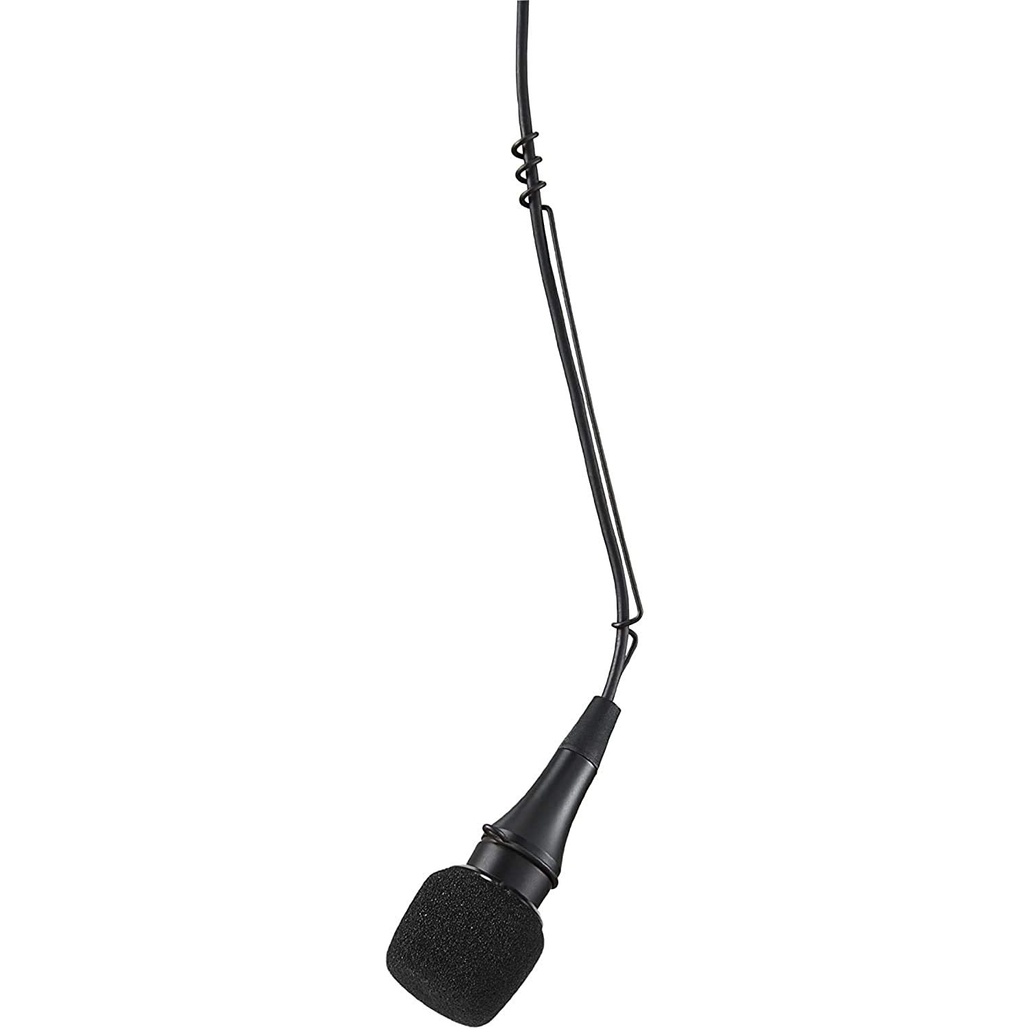 Shure CVO-B/C Overhead Condenser Microphone with 25 Feet Cable, Cardioid - Black