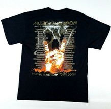 Music As A Weapon Tour 2009 T Shirt Mens Size L Disturbed Rock Band Conc... - £21.67 GBP