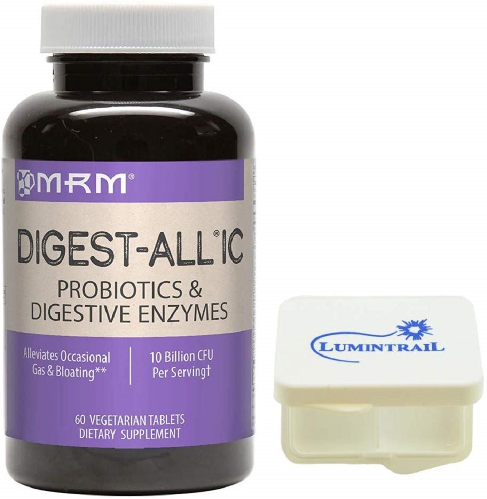 MRM DigestAll IC Probiotics & Digestive Enzymes, Digestion Supplement