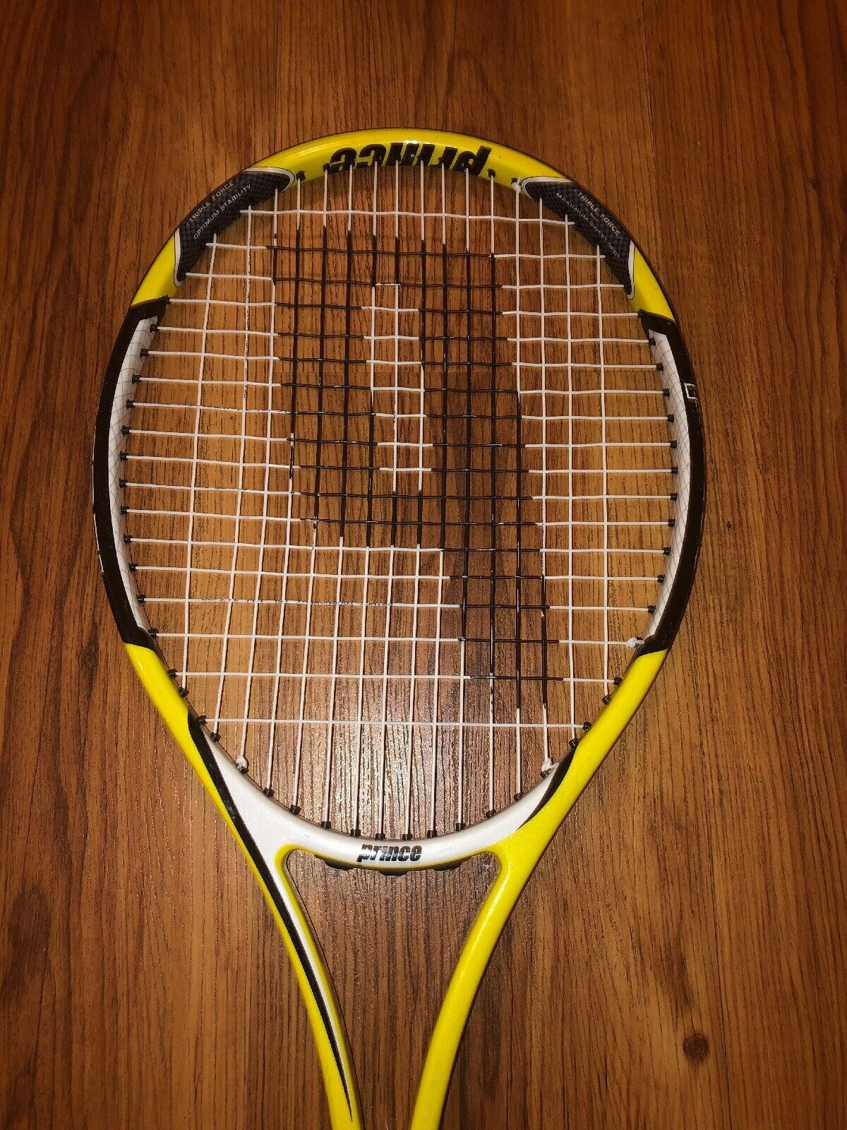 prince triple force tennis racket