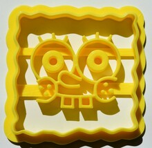 Inspired by SpongeBob SquarePants Face Cartoon Cookie Cutter Made in USA... - $3.99