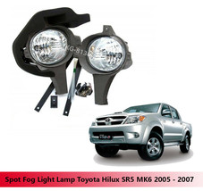 Spot Fog Light Lamp Kit For Toyota Hilux Vigo SR5 MK6 Pickup 2005 2006 2007 - $73.24