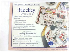 Creative Memories Sports Stickers, Hockey Stickers, NEW NIP sealed - $9.99