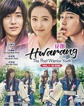 KOREAN DRAMA HWARANG: THE POET WARRIOR YOUTH VOL.1-20 END DVD ENGLISH SUBTITLE