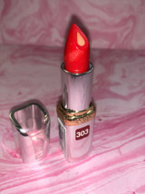 L&#39;OREAL Colour Riche ANTI-AGING SERUM Lip Stick discontinued 303 ROYAL RED - $11.78