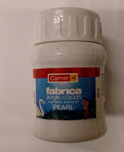 Camlin Kokuyo Fabrica Acrylic Ultra Colour -100ml - Pearl White (320) (Pack of 1
