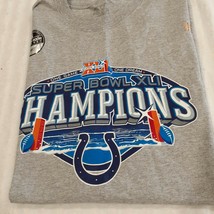 Vintage Size XL 2006 Supper Bowl XLI Championship Indianapolis Colts T-shirt - $19.95