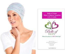 The Elegant Softie 100% Bamboo Turban by Jon Renau and 19 Page Belle of Hope Q & - $35.90