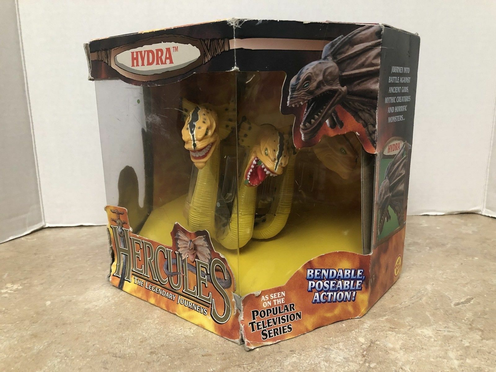 1995 Toy Biz Hercules HYDRA Creature Toy Action Figure New - TV, Movie ...