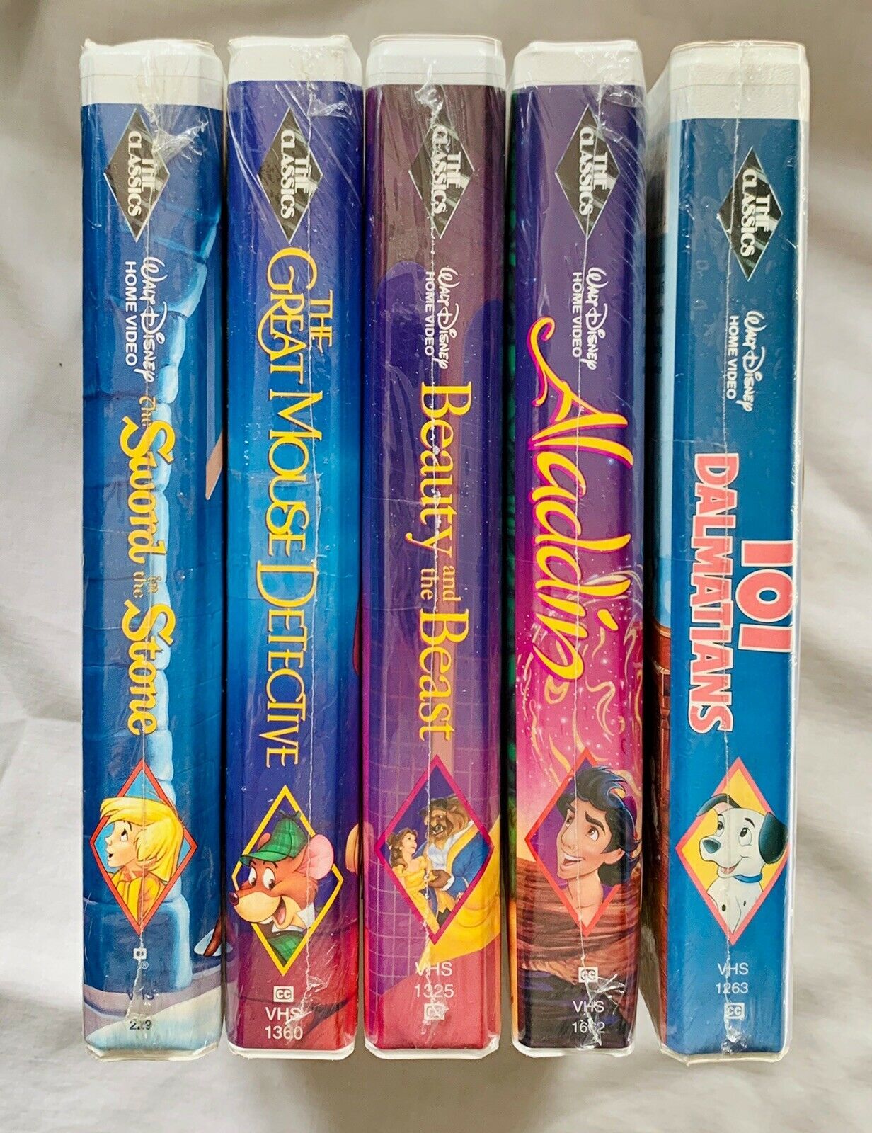 Black Diamond Disney VHS Tapes