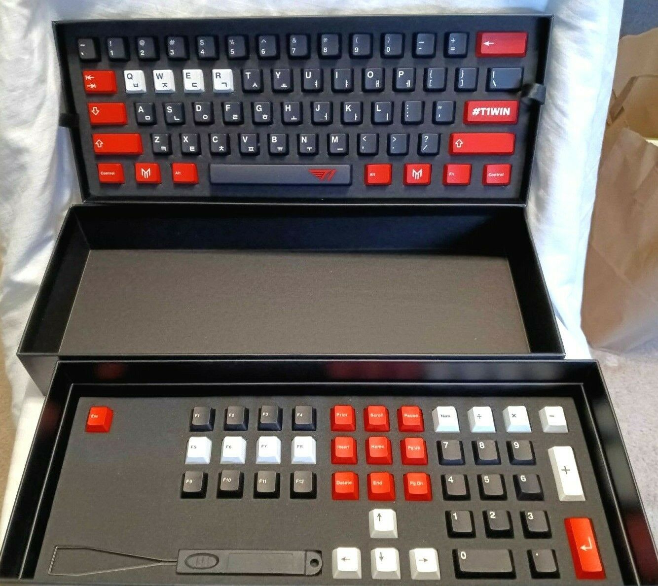 Matrix x Clix Mechanical Gaming Keyboard 60 RGB Black & Red Multiple