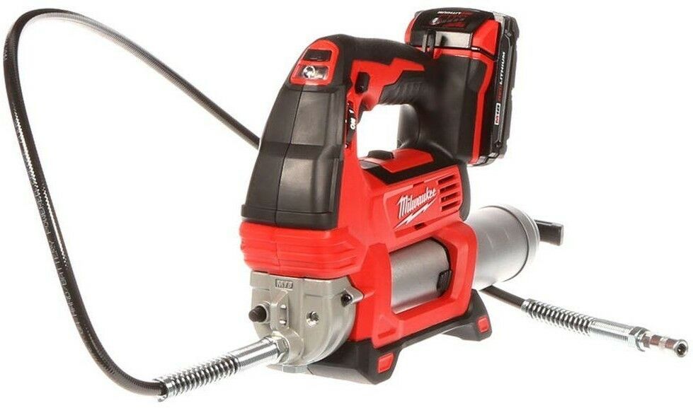 Milwaukee Cordless Grease Gun 18Volt LithiumIon 2Speed LED Light