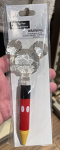 Disney Parks Mickey Mouse Color Changing Light Up Pen NEW