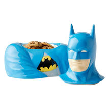DC Comics Batman Cookie Jar Stoneware Celebrates 80th Anniversary10.5" High Kids image 3