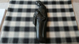 Owen Irish Turf Craft Virgin Mary &amp; Jesus Madonna Wall Plaque Black Cath... - $22.28