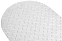 Anti-Slip Clear Plastic Super Grip Bath, Shower, Tub Mat-Drain Holes EBY... - $20.78