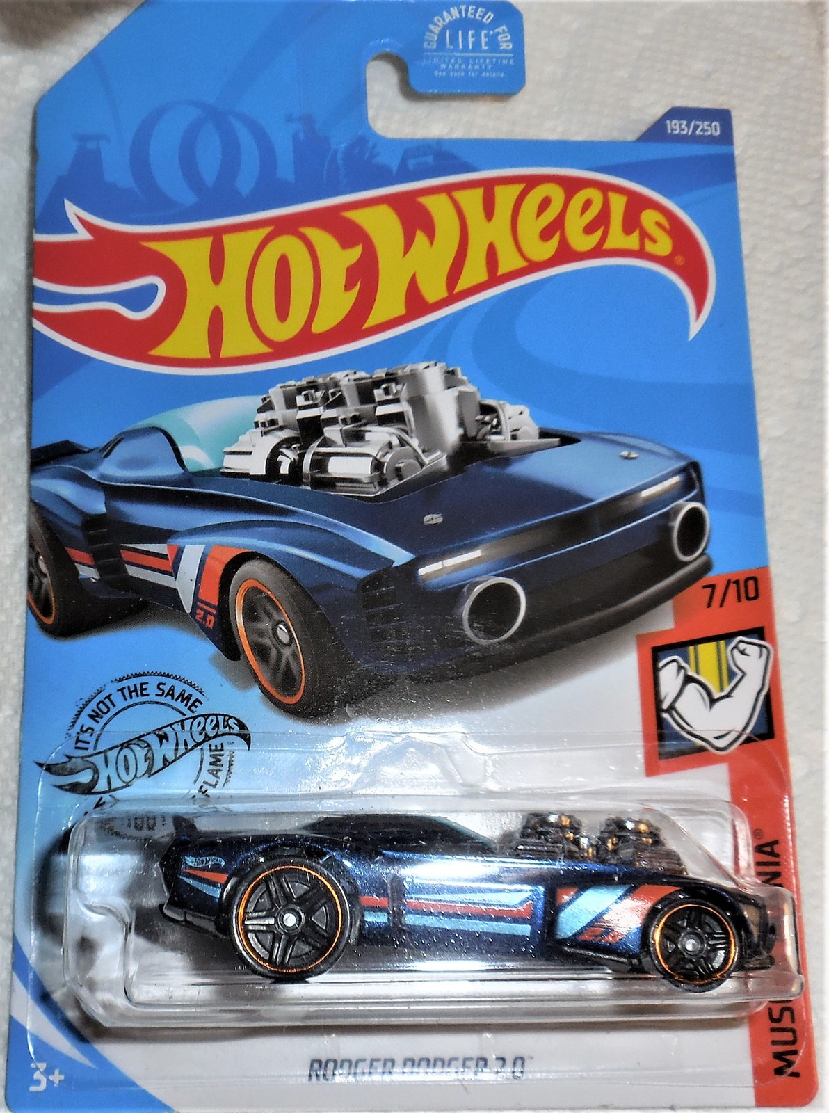 Hot Wheels Rodger Dodger 2.0 GHG08 #193 - Muscle Mania 2020 Neuve Sous Blister