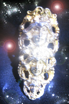 Haunted Ring 3 Goddesses Of Wealth, Beauty & Love Secret Rare Ooak Magick Power - $9,007.77