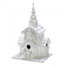 Little White Chapel Birdhouse - $32.40