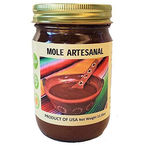 Mole Artesanal Traditional Mexican Mole Poblano Sauce 12.35 oz (2 Jars