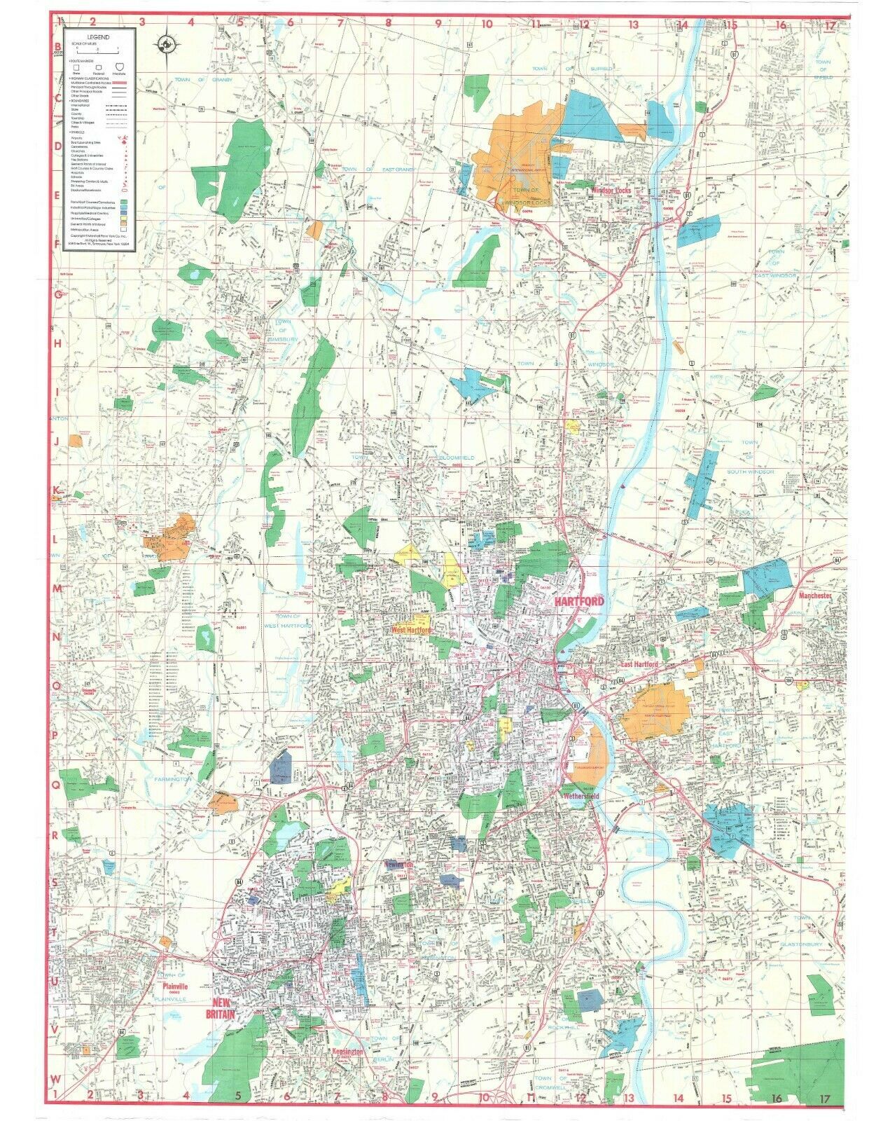 Hartford County Ct & Metro Hartford And 50 Similar Items