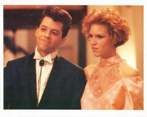 Pretty in Pink Jon Cryer as Duckie & Molly Ringwald as Andie at prom 8x10 photo