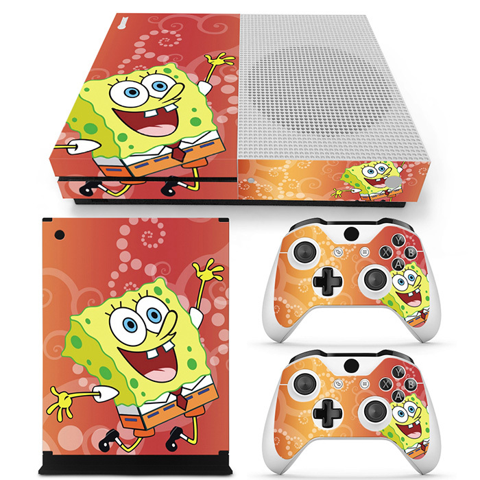 Sponge Bob Xbox one S Skin for Xbox one S Console and Controllers ...