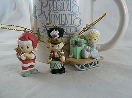 Precious Moments Chapel Carthage Missouri Mug Souvenir Angel + Ornaments - $11.13