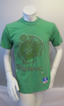 Boston Celtics Shirt (VTG) - Classic Logo in All Green - By Nutmeg - Men's Small - $45.00