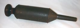 Antique Primitive Sausage Stuffer Tin Body and Wooden Plunger SE Pennsyl... - $68.00