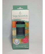 Sage Spoonfuls Mini Storage Pack 3 BPA Free Plastic Containers New - $12.97