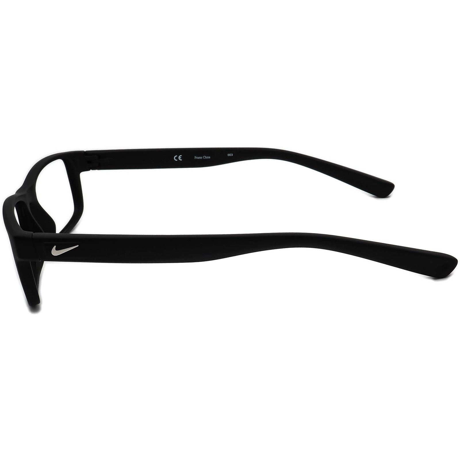 Nike Eyeglasses 7090 001 Matte Black Rectangular Frame 53[]17 140 Eyeglass Frames